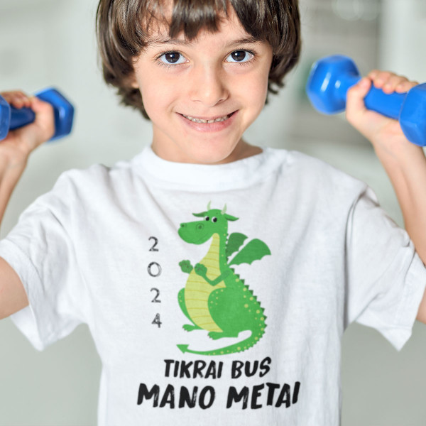Vaikiški marškinėliai "2024 mano metai"