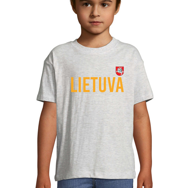 Vaikiški marškinėliai "Lietuva su herbu" Vaikiški marškinėliai "Lietuva su herbu"