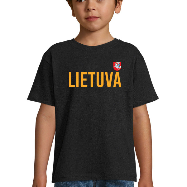 Vaikiški marškinėliai "Lietuva su herbu" Vaikiški marškinėliai "Lietuva su herbu"