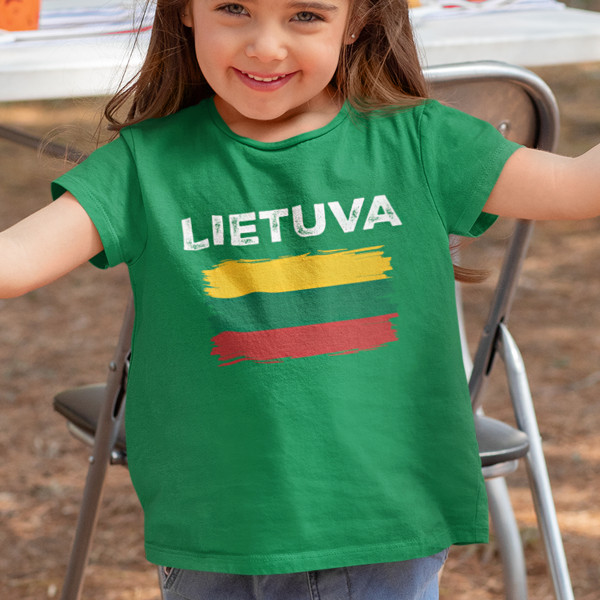 Vaikiški marškinėliai "Retro Lietuva" Vaikiški marškinėliai "Retro Lietuva"