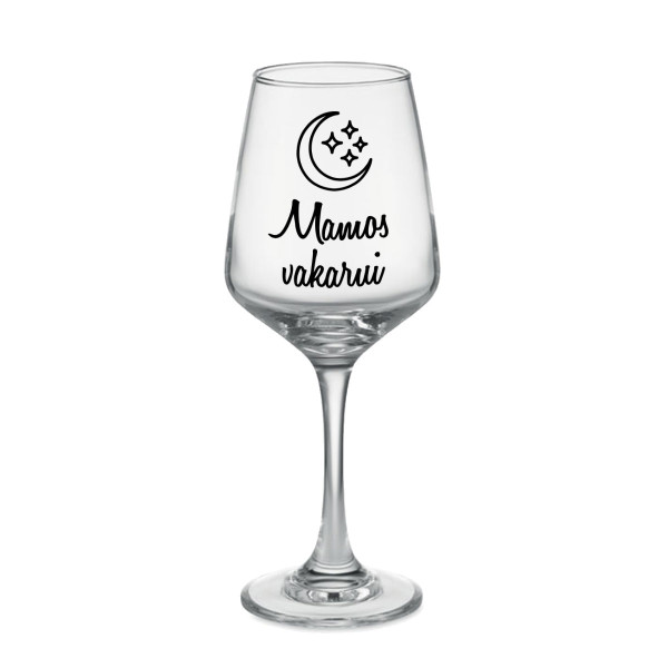 Vyno taurė "Mamos vakarui" (400ml)