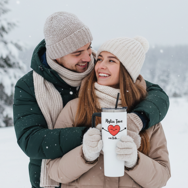 XL termopuodelis "Myliu Tave va tiek..." (1200ml)