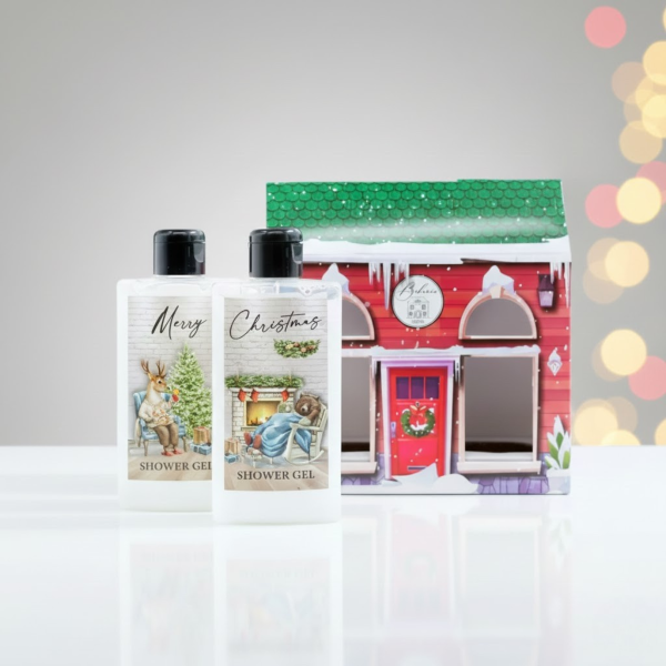 Kalėdinis kosmetikos rinkinys: 2 x dušo gelis (200 ml)