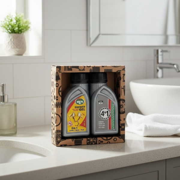 Dovanų rinkinys - dušo želė 2x250ml "Shower Gel + 4in1"