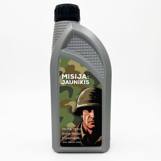 XXL dušo želė "Misija: Jaunikis" (1000ml)