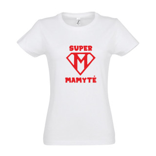 Moteriški marškinėliai "Super Mamytė"