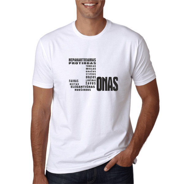 Marškinėliai "JONAS" Marškinėliai "JONAS"