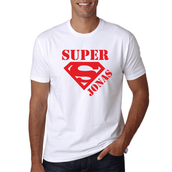 Marškinėliai "Super Jonas" Marškinėliai "Super Jonas"