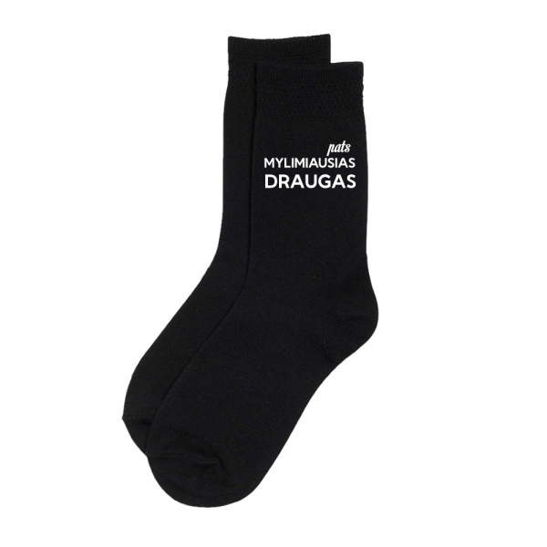 Kojinės "Pats mylimiausias DRAUGAS" Kojinės "Pats mylimiausias DRAUGAS"