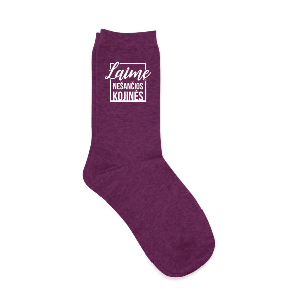 Moteriškos kojinės "Laimę nešančios kojinės"