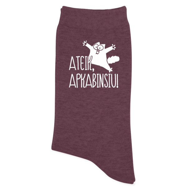 Moteriškos kojinės "Ateik apkabinsiu"