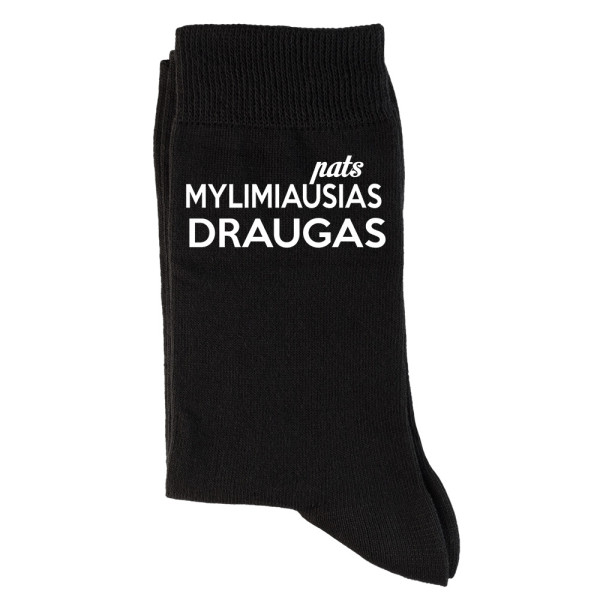 Kojinės "Pats mylimiausias DRAUGAS" Kojinės "Pats mylimiausias DRAUGAS"