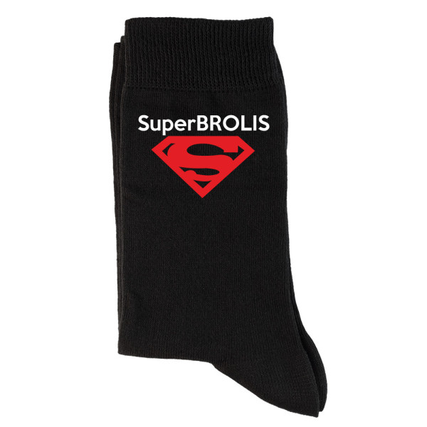 Kojinės "Super Brolis" Kojinės "Super Brolis"