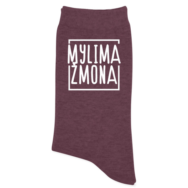 Moteriškos kojinės "Mylima žmona"