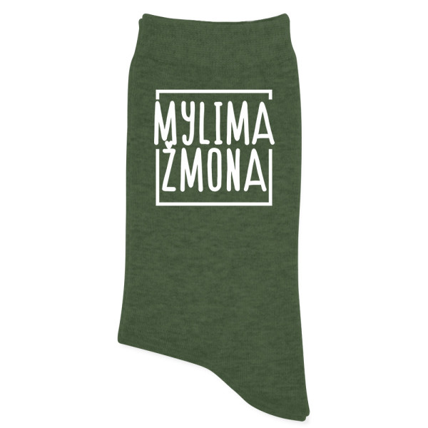 Moteriškos kojinės "Mylima žmona"