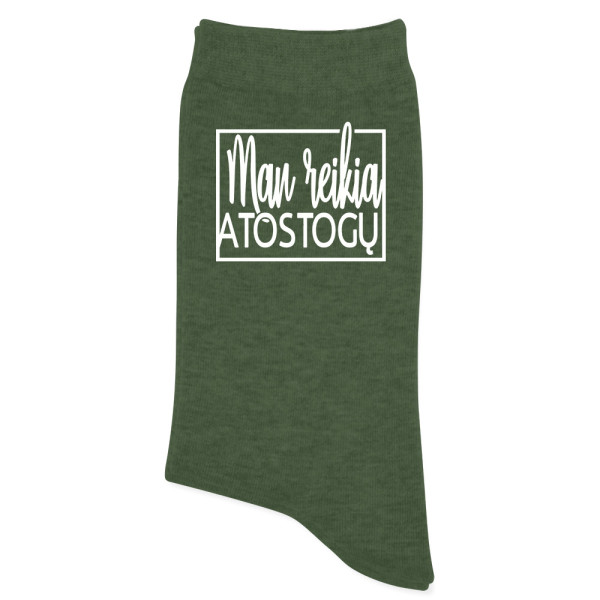 Moteriškos kojinės "Man reikia atostogų"