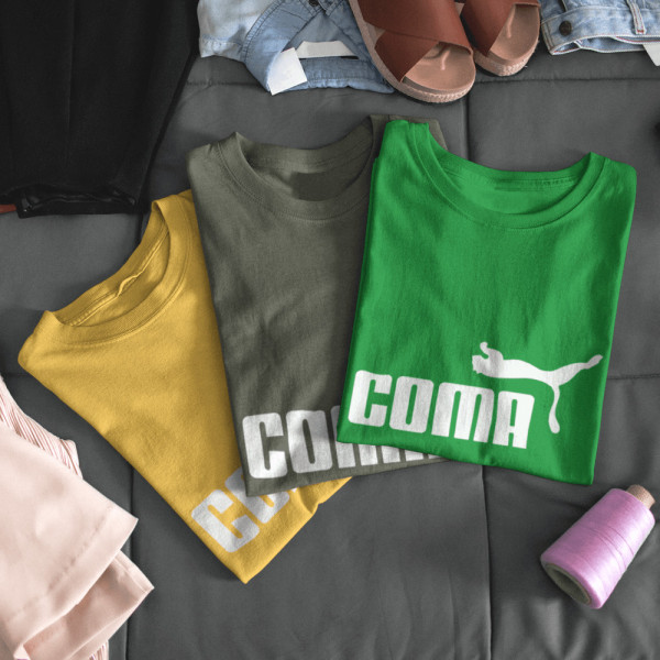 Moteriški marškinėliai "Coma"