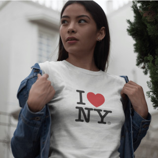 Moteriški marškinėliai "I love New York"