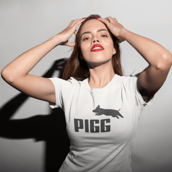 Moteriški marškinėliai "Pigg"