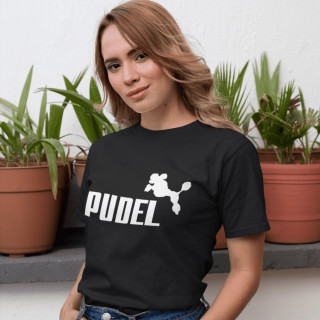 Moteriški marškinėliai "Pudel"