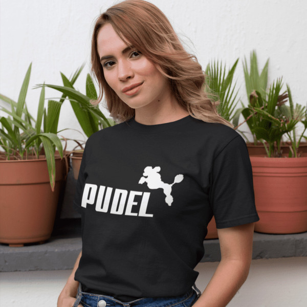 Moteriški marškinėliai "Pudel"