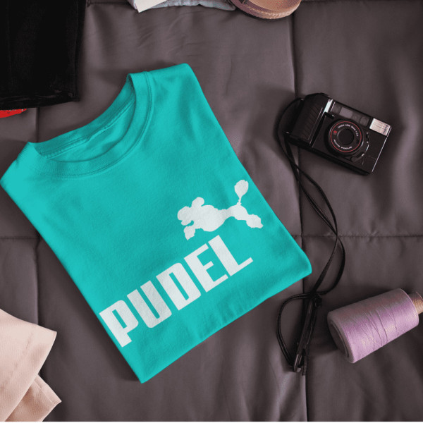 Moteriški marškinėliai "Pudel"
