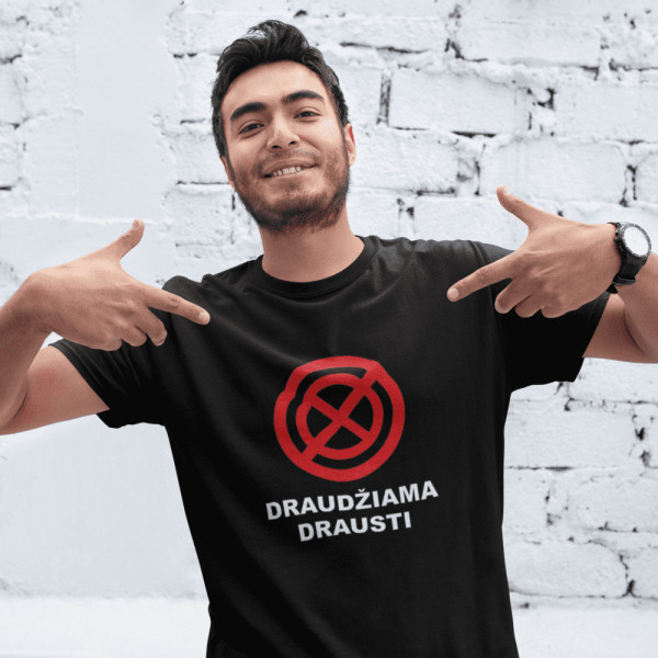 Marškinėliai "Draudžiama drausti" Marškinėliai "Draudžiama drausti"