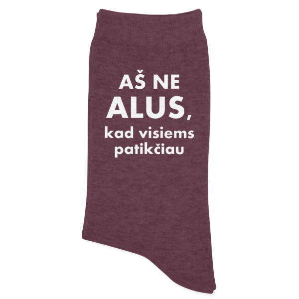 Moteriškos kojinės "Aš ne alus, kad visiems patikčiau"