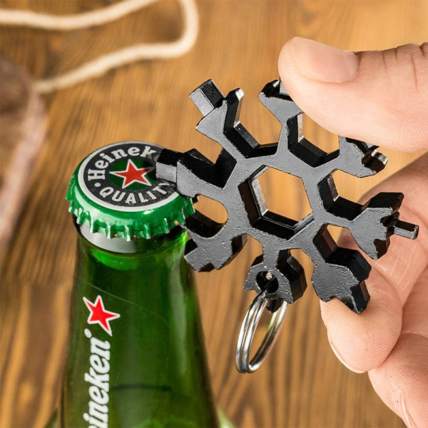 Daugiafunkcinis "SNOWFLAKE" įrankis 18in1
