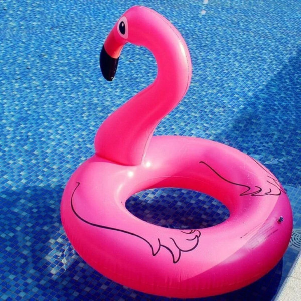Pripučiamas ratas "Flamingas MAX" (90cm) Pripučiamas ratas "Flamingas MAX" (90cm)