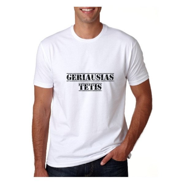 Marškinėliai "Geriausias tėtis" Marškinėliai "Geriausias tėtis"