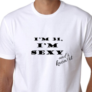 Marškinėliai "I'm sexy and I know it"