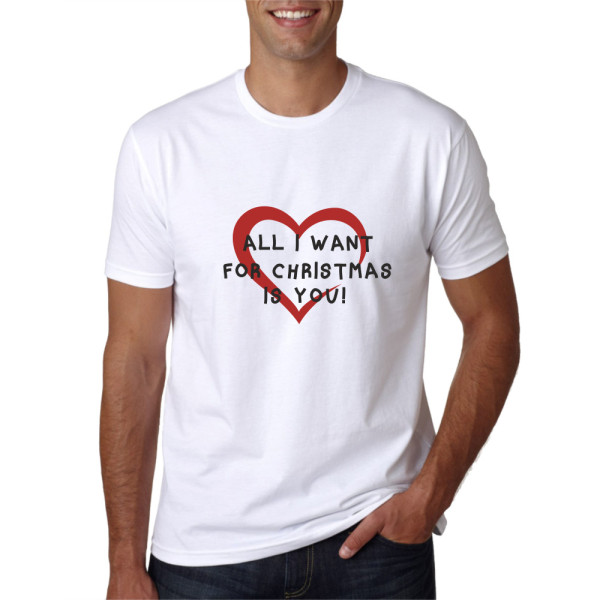 Marškinėliai "All I want for Christmas is you"