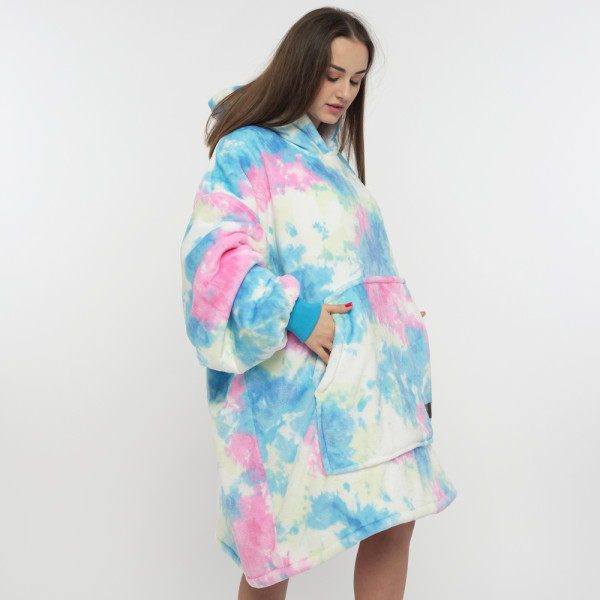 BARAMOOR džemperis - pledas "Cyan"